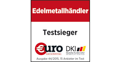 Degussa Goldhandel Bester Edelmetallhaendler 2015