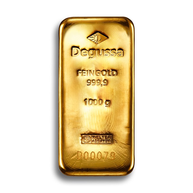 Degussa Goldhandel Goldbarren 1 kg