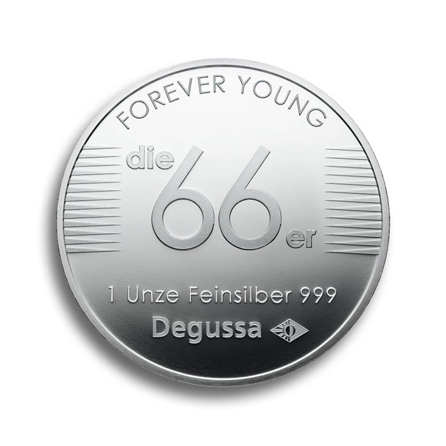 Degussa Goldhandel Forever Young 1966