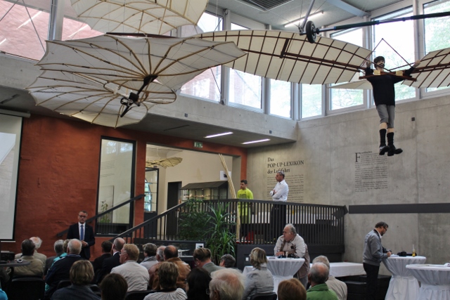 Degussa Veranstaltung im Otto Lilienthal Museum Stölln