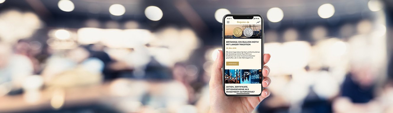 Degussa Gold-Ticker App