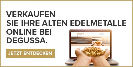 Degussa Ankauf Werbung