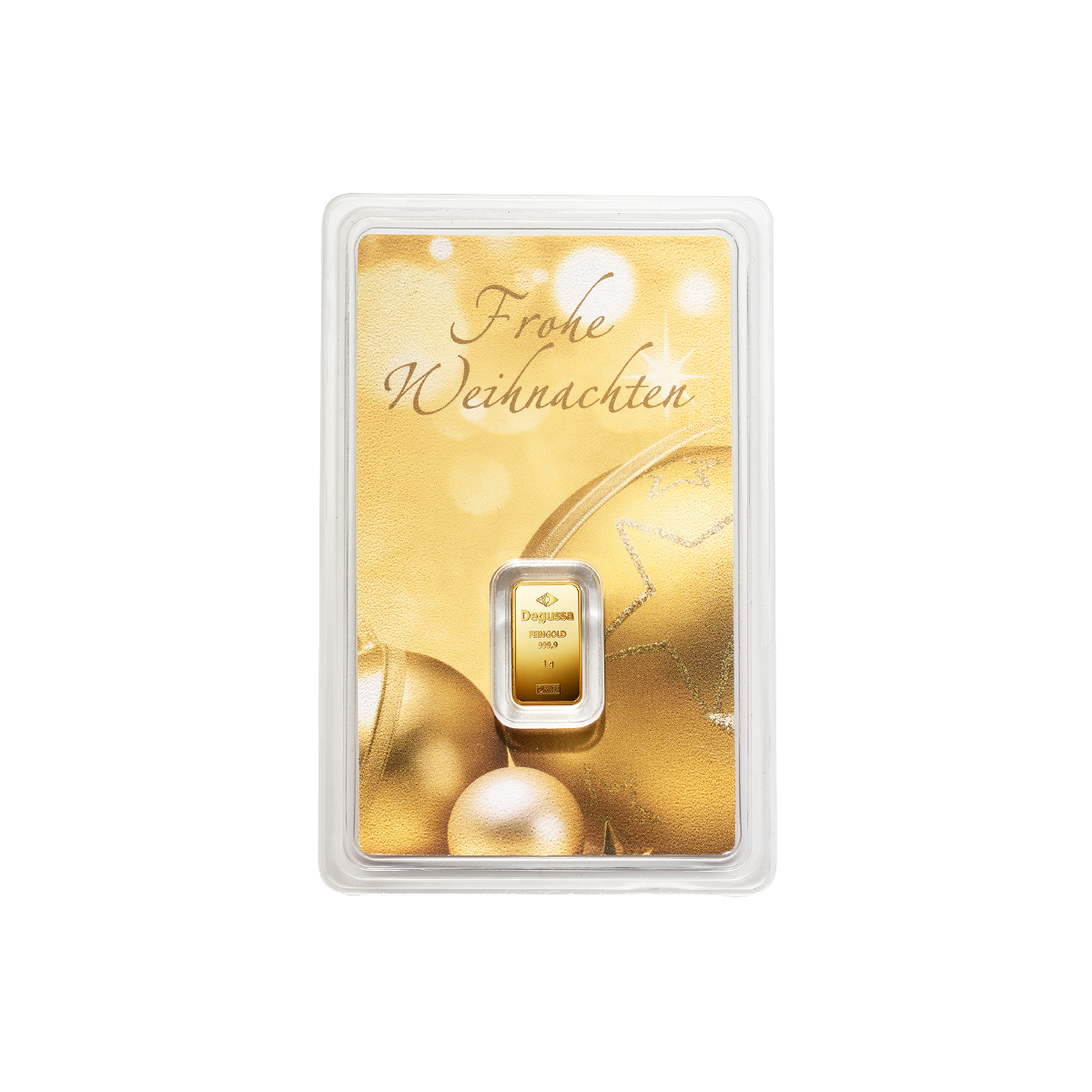 Degussa Geschenkeblister Degussa Geschenkeblister