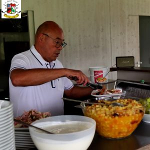 Die Clubgastronomie trug mit gutem Essen ebenfalls zum Erfolg des Turniers bei.