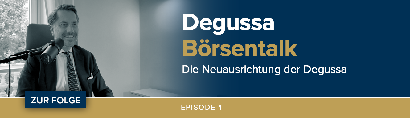 Degussa Börsentalk - Die Neuausrichtung der Degussa