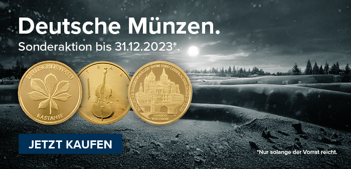 Sonderaktion für deutsche Münzen