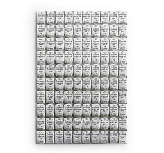 Degussa 100 g Combi Silberbarren