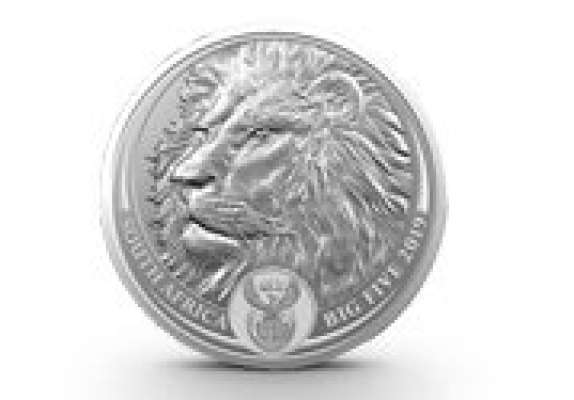 1 oz Löwe Big Five Silbermünze 2019