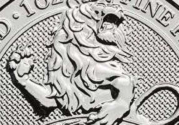1 Unze Queens Beasts Lion Platinmünze