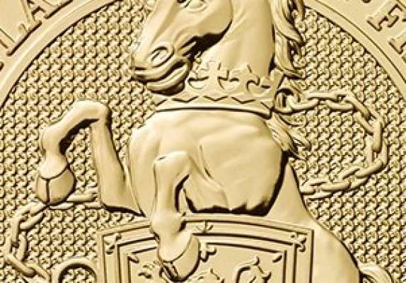 Queen’s Beast 2018 Goldmünze