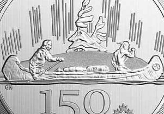 150 Jahre Kanada Silbermünze 2017