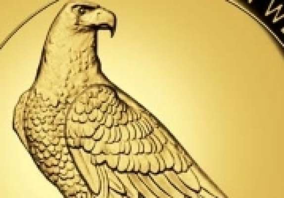 1 oz Australian Wedge Tailed Eagle Goldmünze 2016