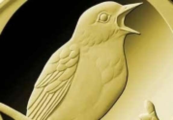20 Euro Goldmünze Heimische Vögel Nachtigall 2016