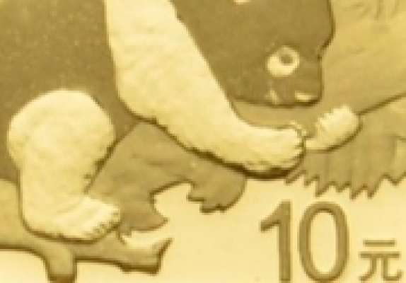 1 Gramm China Panda Goldmünze