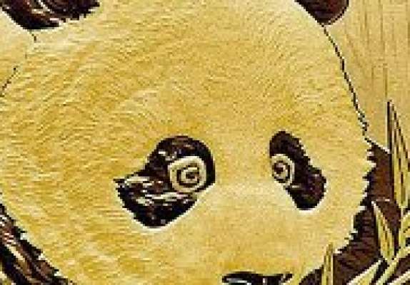 China Panda 30g Goldmünze 2018