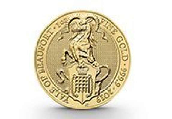 1 oz Queen’s Beasts Yale Goldmünze