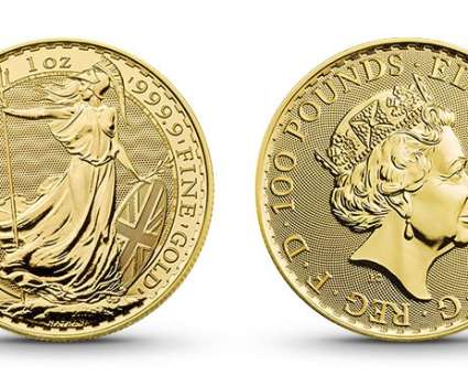 Die neue 1 oz Britannia Goldmünze 2021