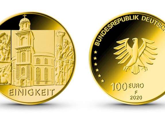 Die neue 1/2 oz  Goldmünze – Säulen der Demokratie: Einigkeit