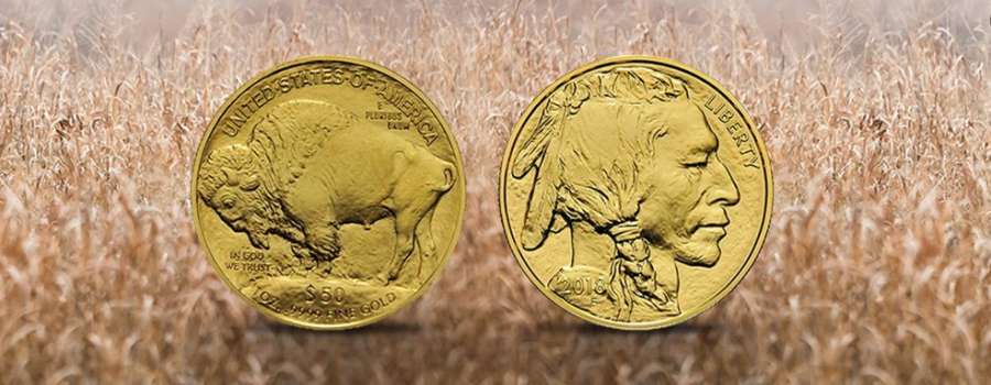 American Buffalo: Der bekannteste Büffel der Welt in Gold.