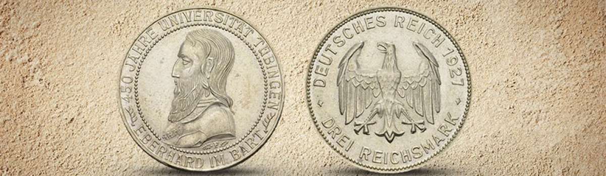 Münzen aus der Weimarer Republik: Schätze aus den goldenen Zwanzigern.