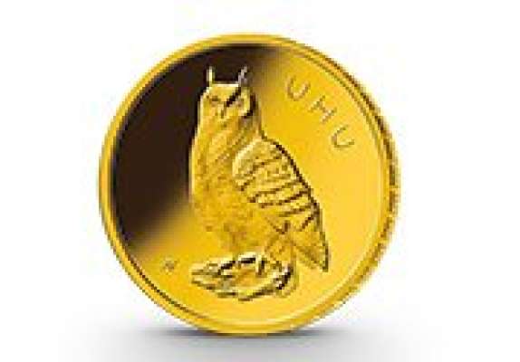 BRD 20 EURO HEIMISCHE VÖGEL 2018 UHU