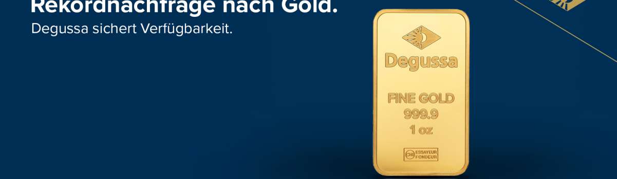 Rekordnachfrage nach Gold