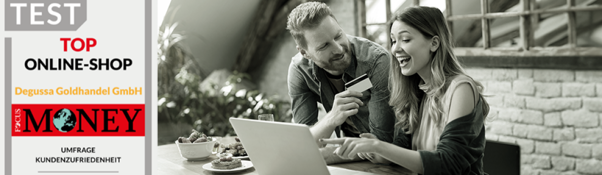 Auszeichnung zum „Top-Online-Shop“ von Focus Money