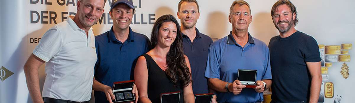 Degussa unterstützt Charity-Golfturnier mit Gold- und Silberpreisen